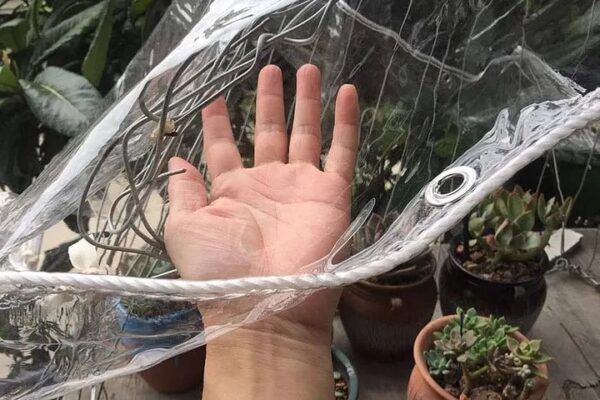 clear tarpaulin