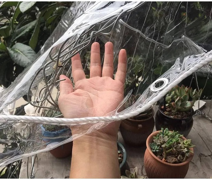 clear tarpaulin