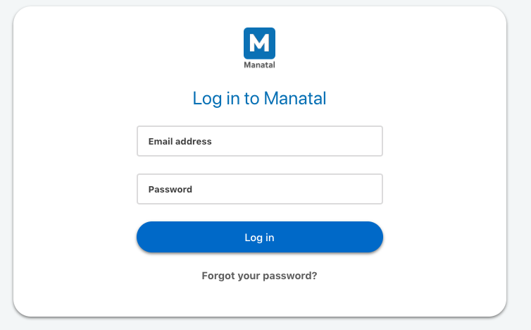login to manak site