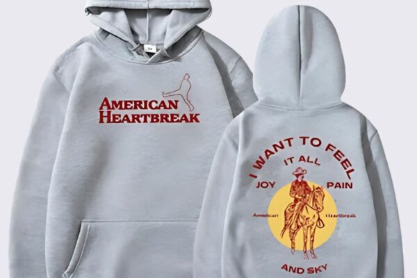 American Heartbreak Grey Hoodie
