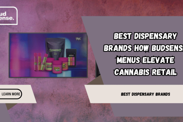 Best Dispensary Brands How BudSense Menus Elevate Cannabis Retail best dispensary brands