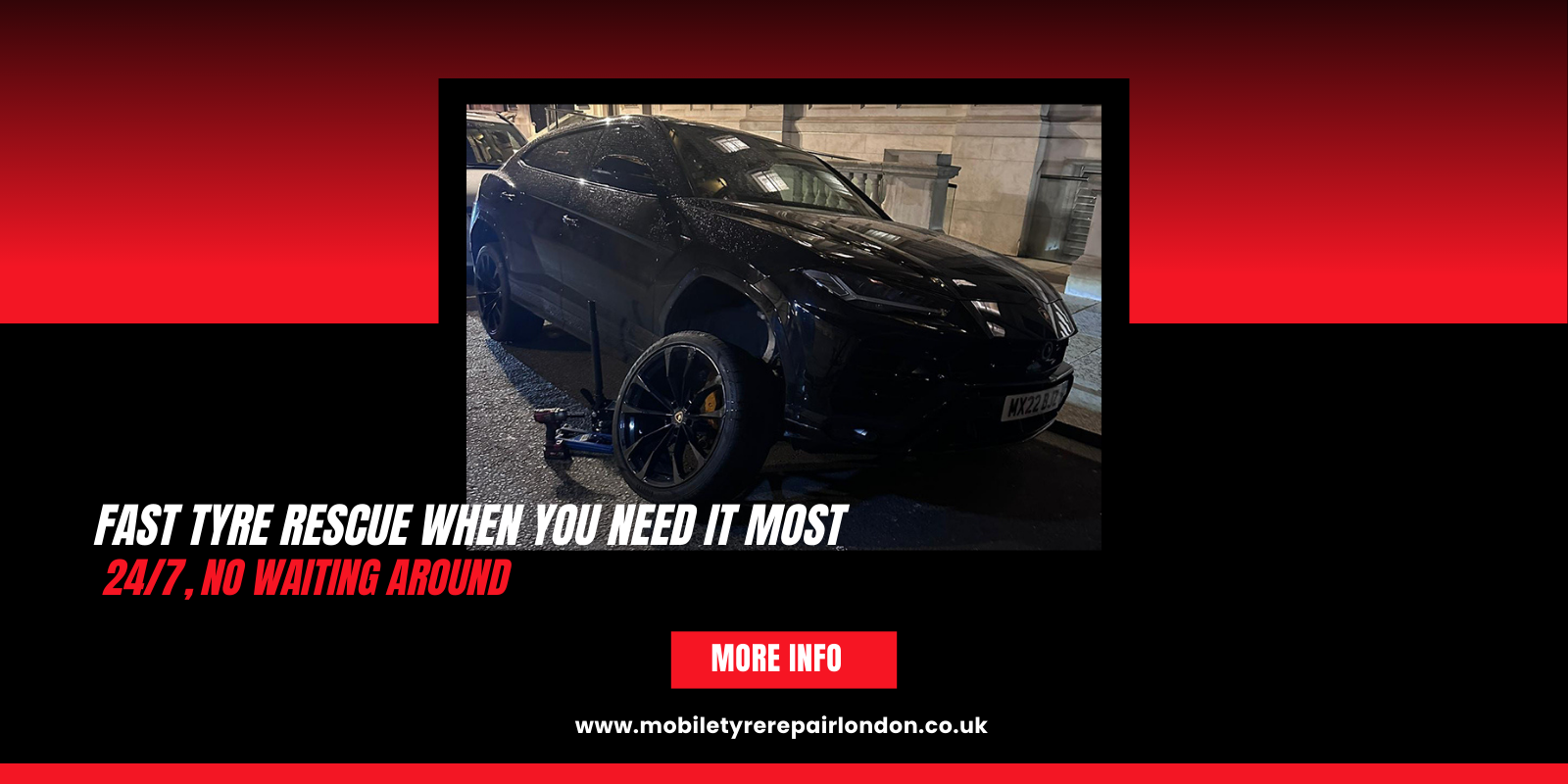 Fast Tyre Rescue When You Need It Most – 24/7, No Waiting Around
