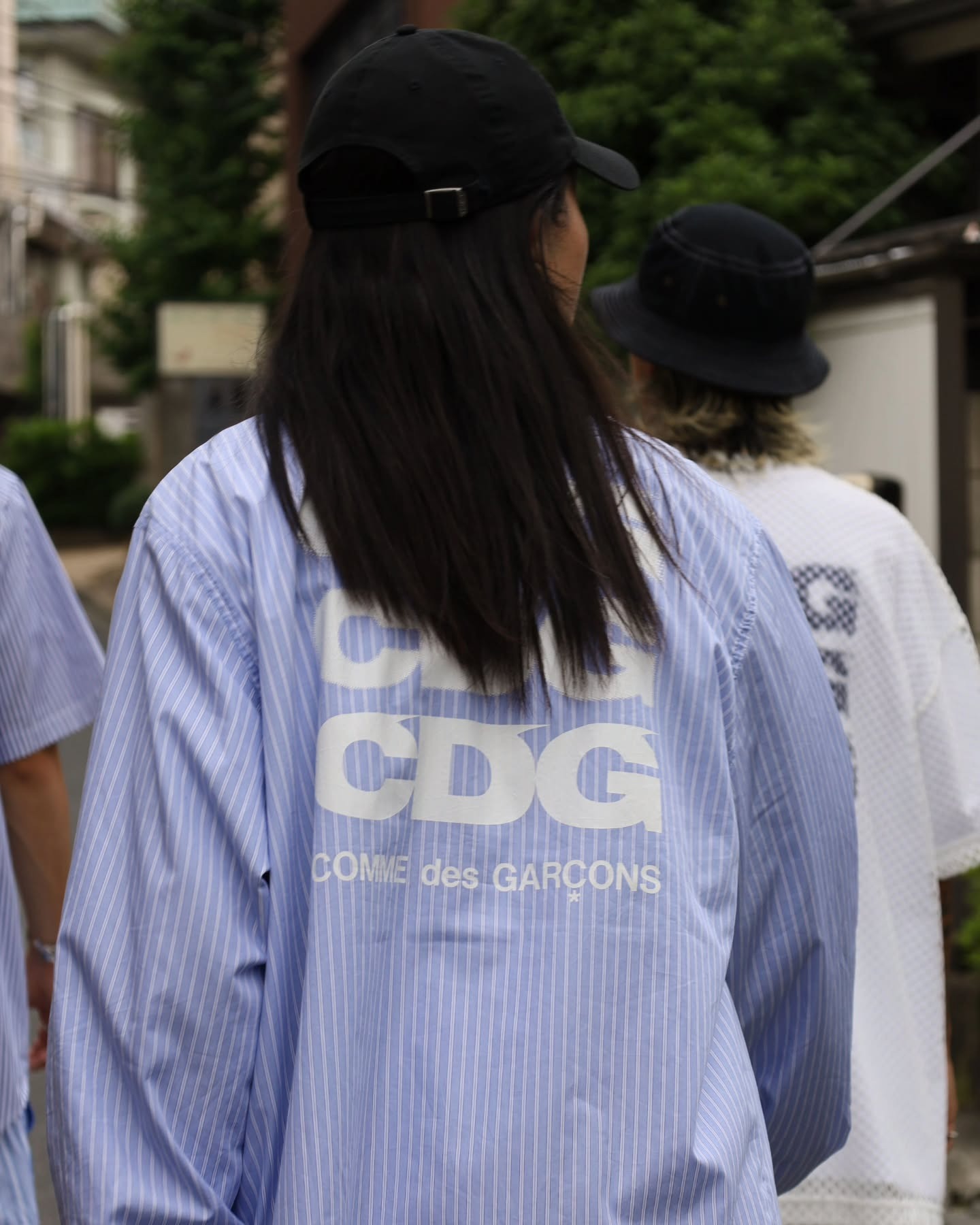 Streetwear Stripes with CDG Vibes